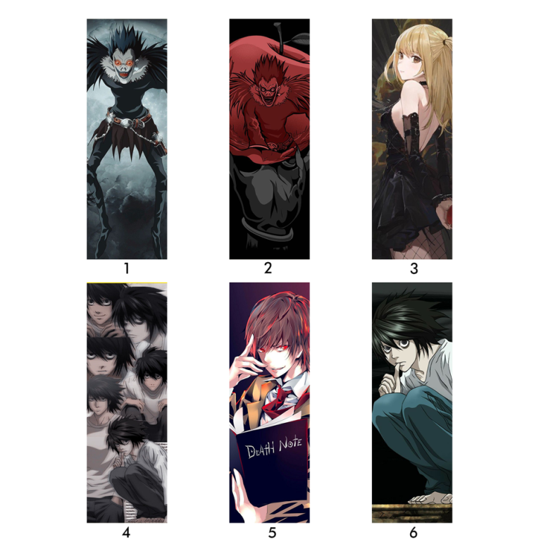 Death Note Bookmark Collection – Anime Traders Pakistan
